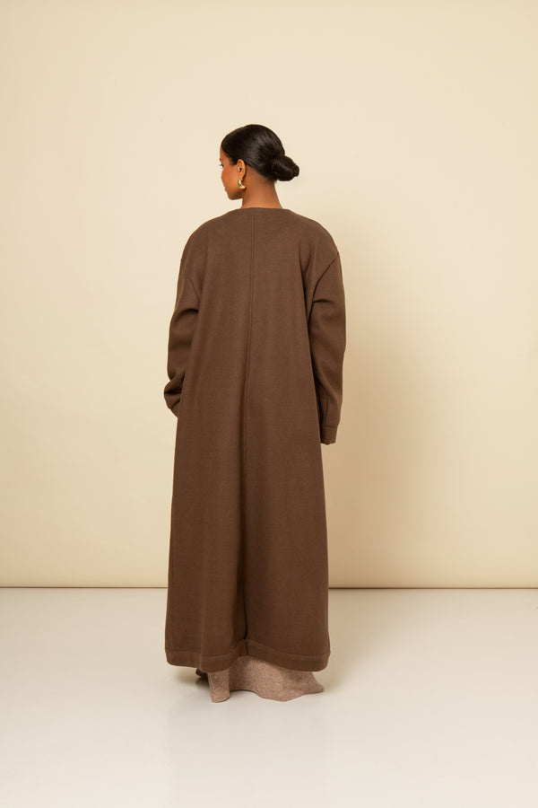 Manteau Saafi Marron